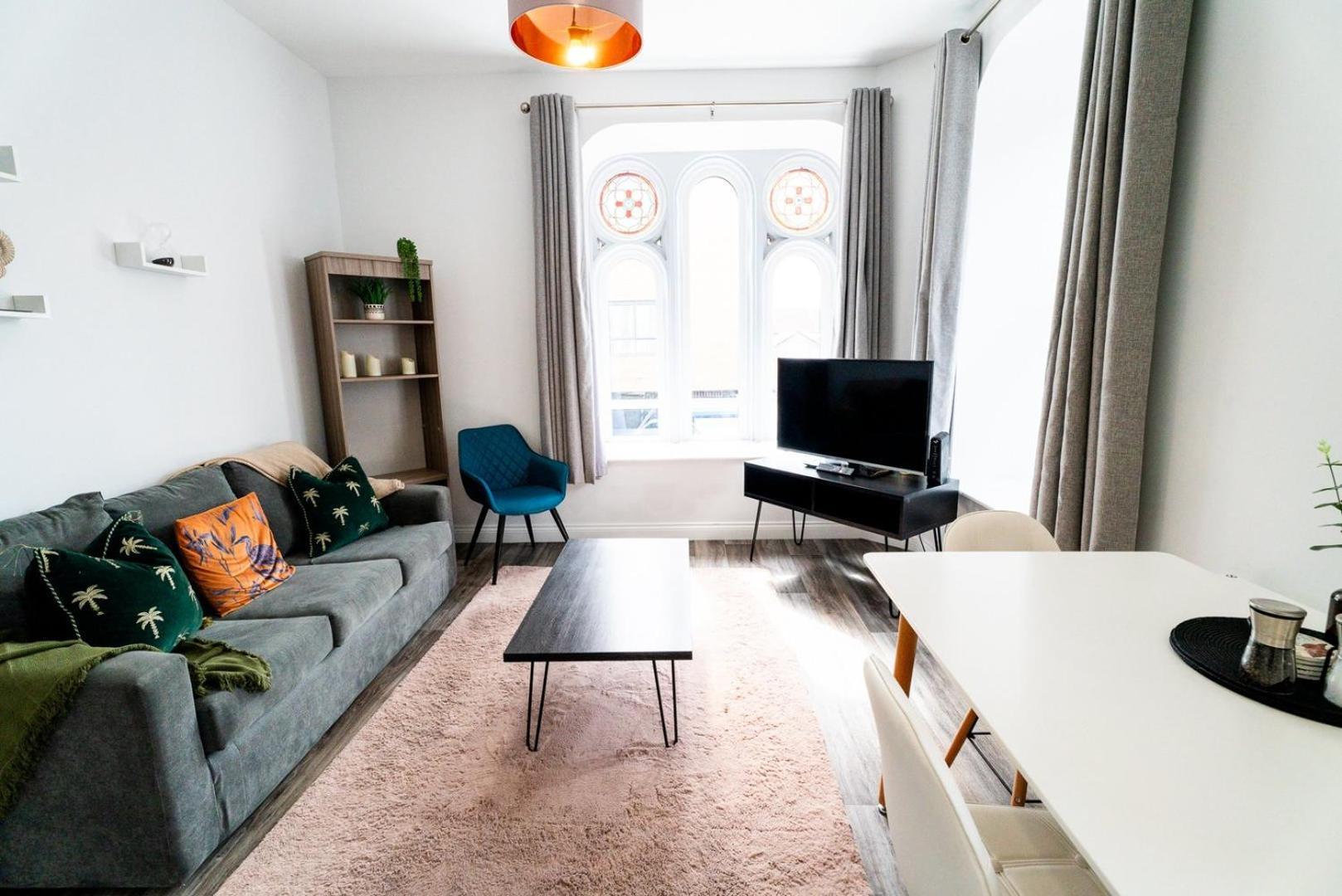 Appartement Free Parking | Smart Tv | 4 Guests à Swansea Chambre photo